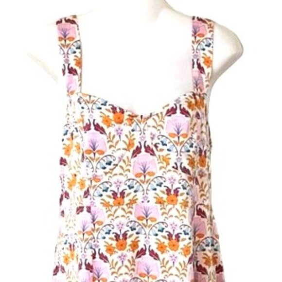 NWT Free People Sasha Mini Dress Ivory Combo - Picture 4 of 15